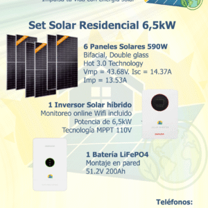 Set Solar 6,5kW: imagen 3