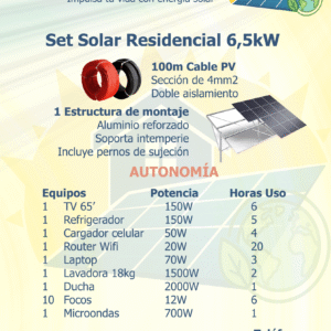Set Solar 6,5kW: imagen 4