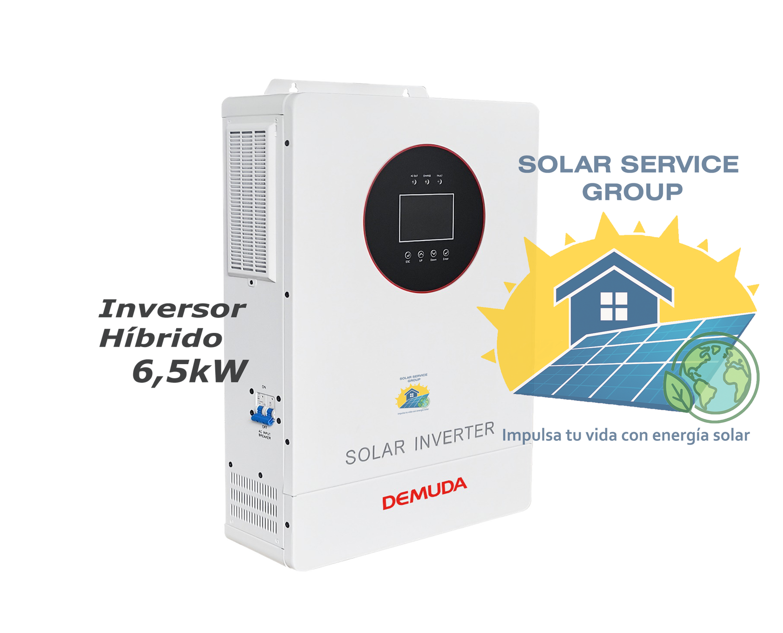 Inversor Híbrido 6,5kW: imagen 1
