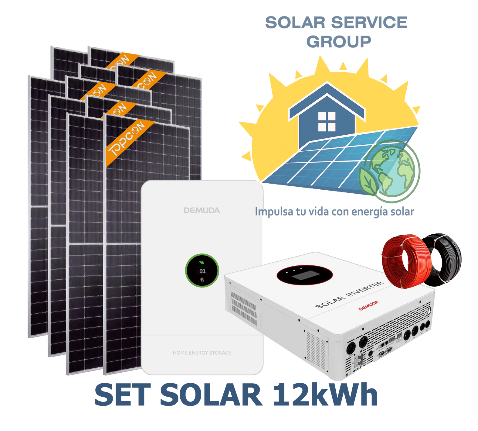 Set Solar 12kW: imagen 1