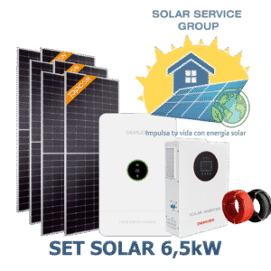 Set Solar 6,5kW: imagen 1