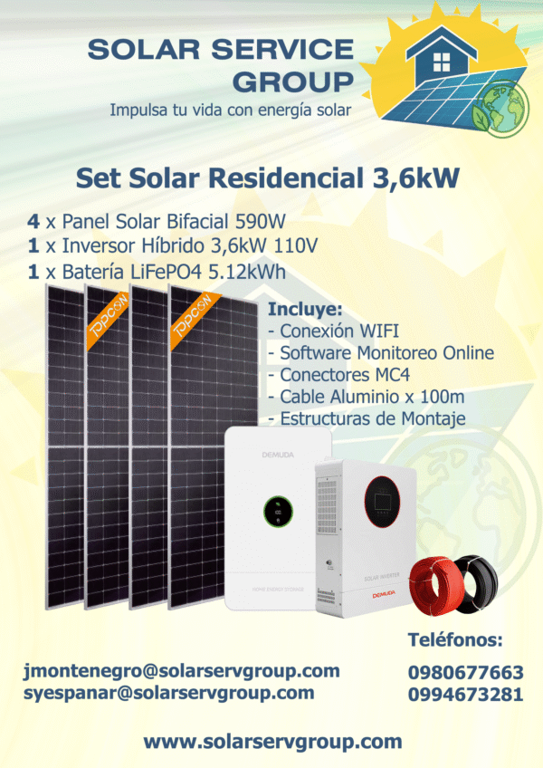 Set Solar 3,6kW