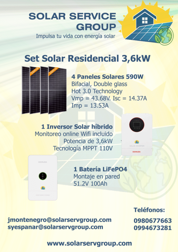 Set Solar 3,6kW