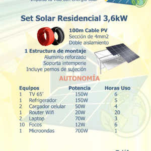Set Solar 3,6kW: imagen 4