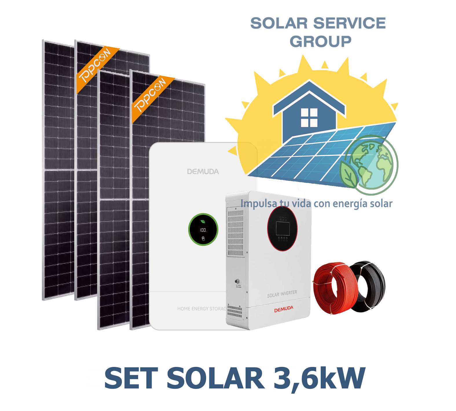Set Solar 3,6kW: imagen 1